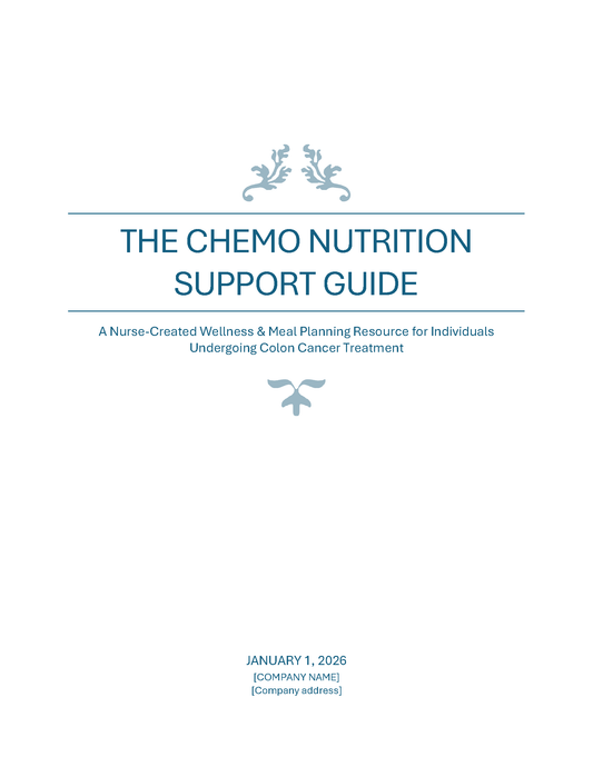 The Chemo Nutrition Support Guide